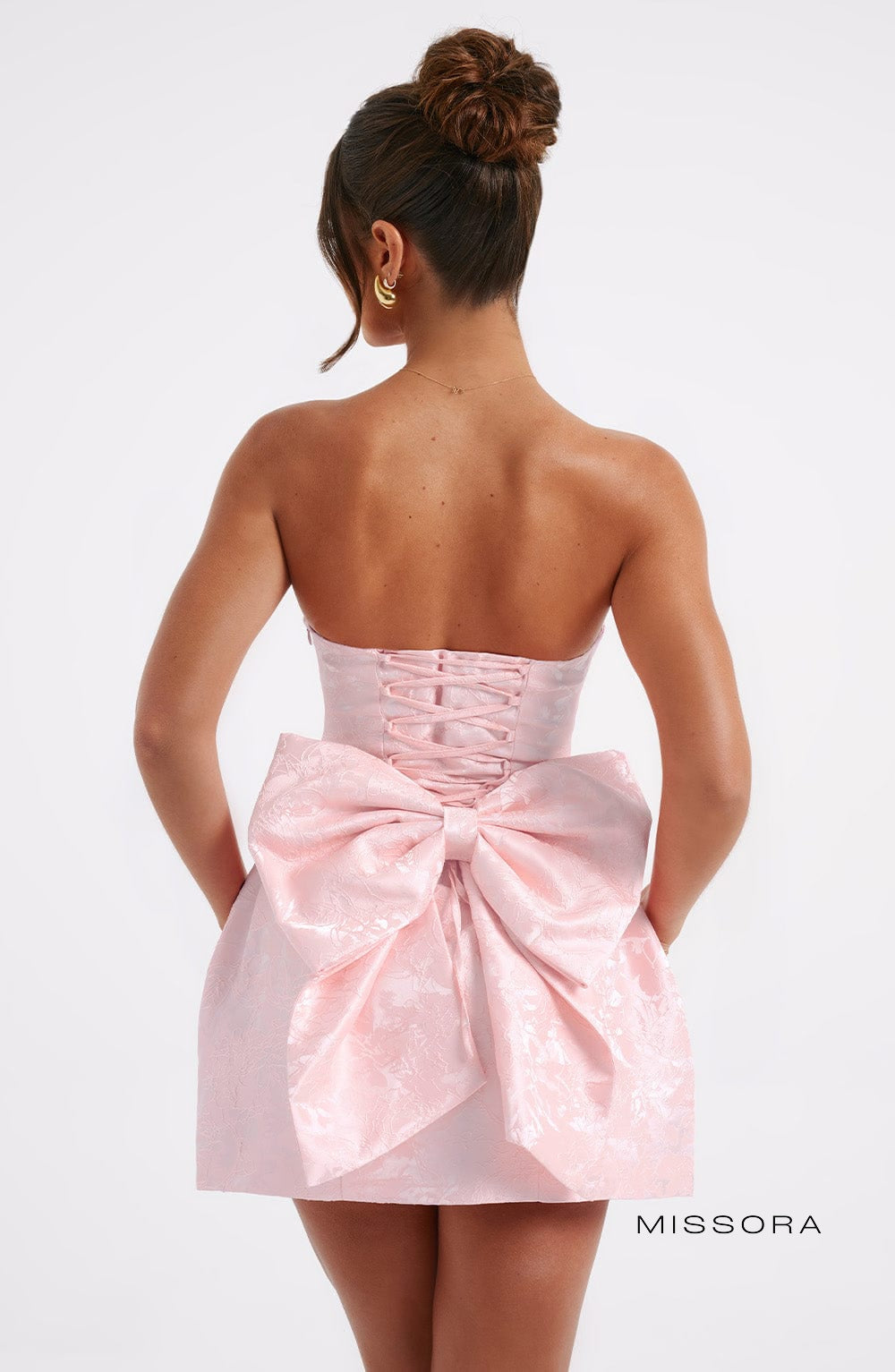 Missora Lailani Strapless Mini Dress