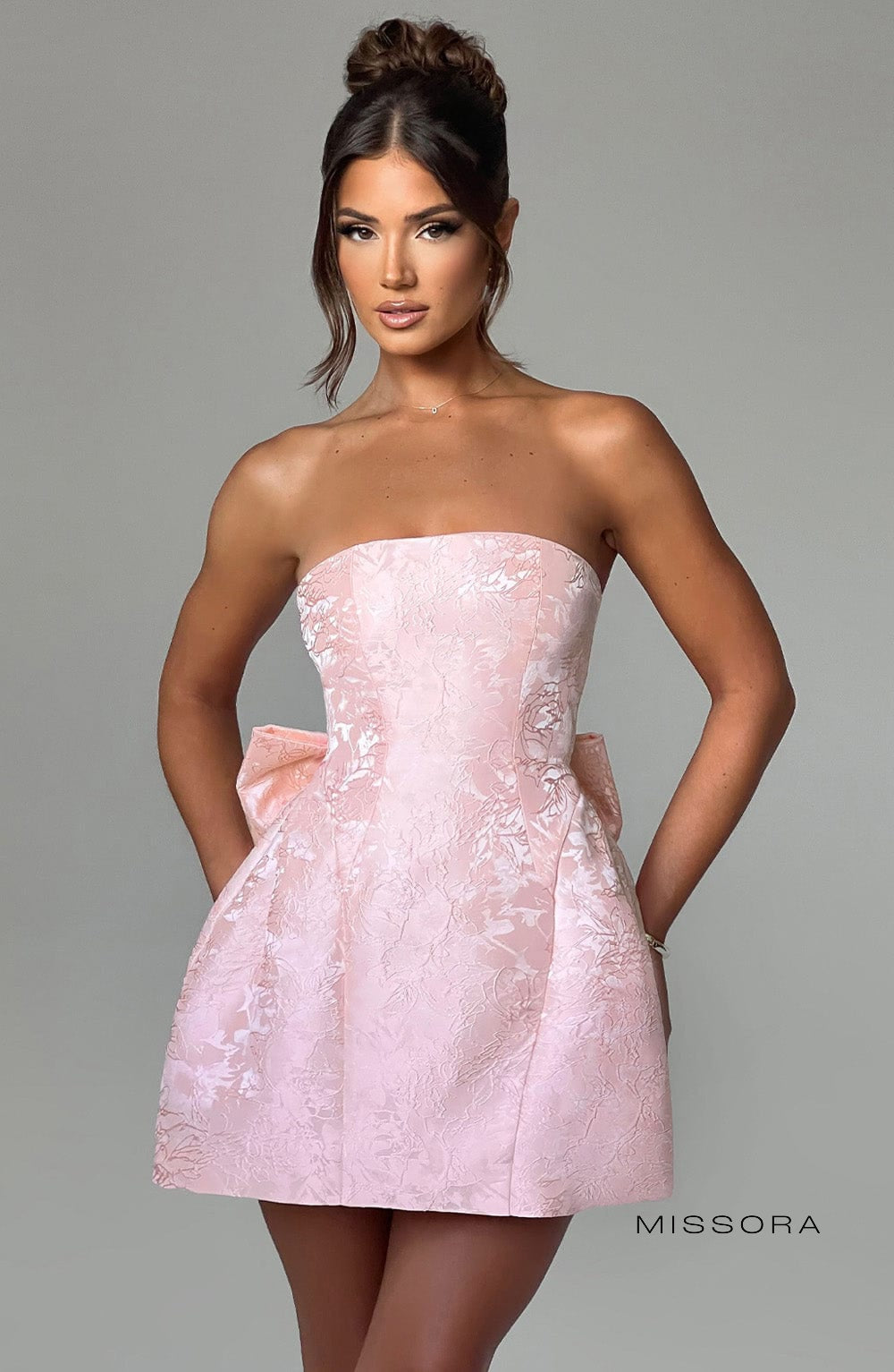 Missora Lailani Strapless Mini Dress