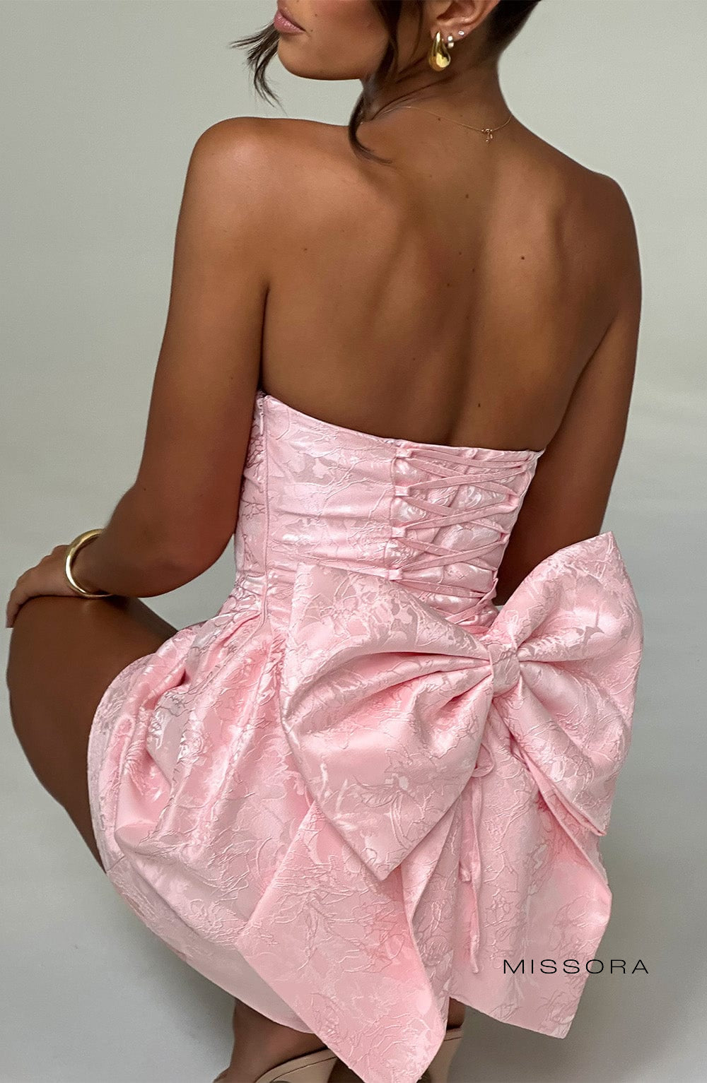 Missora Lailani Strapless Mini Dress