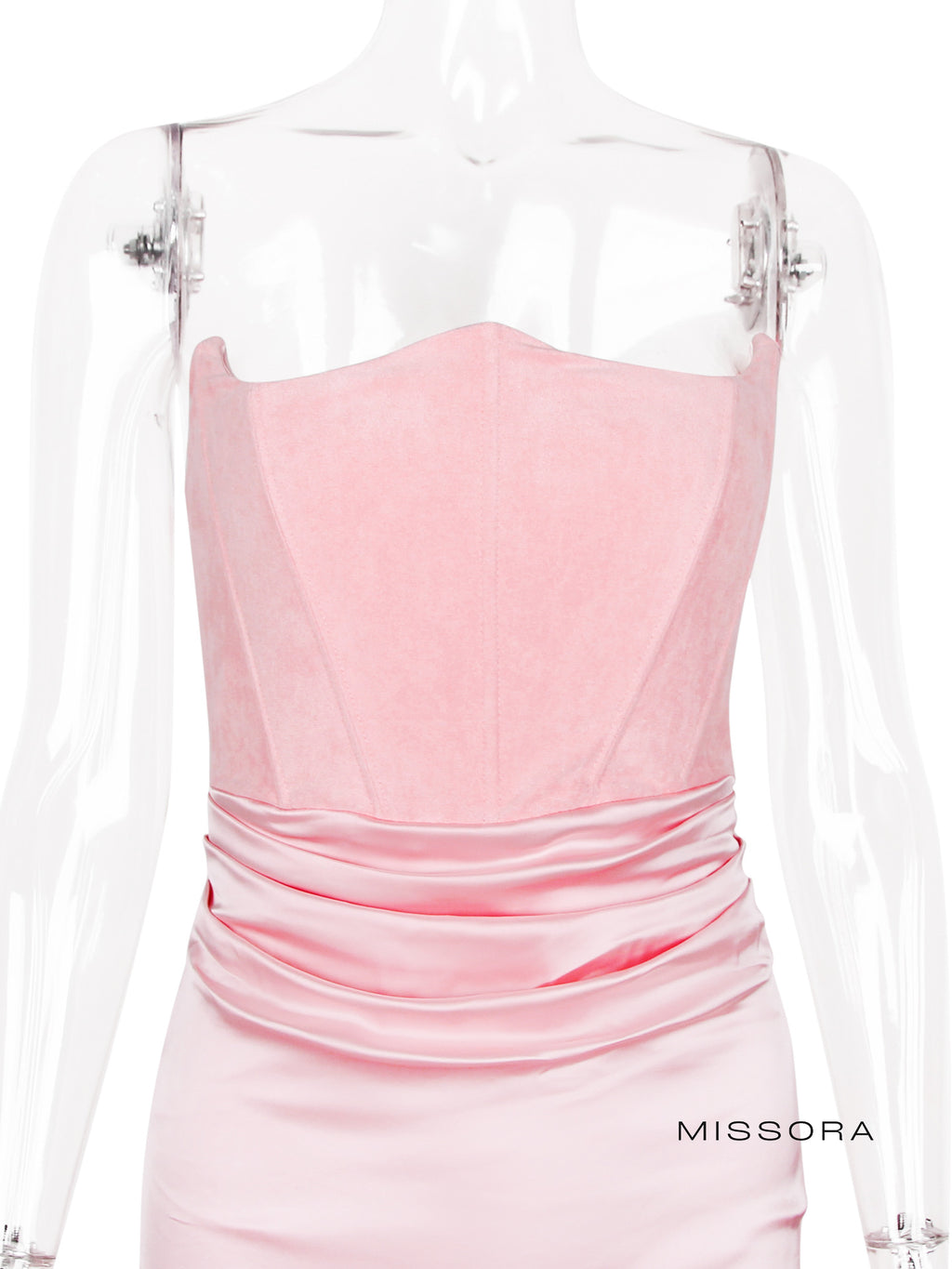 Lanae Kadife Saten Abiye Elbise [JNLLMGEI]