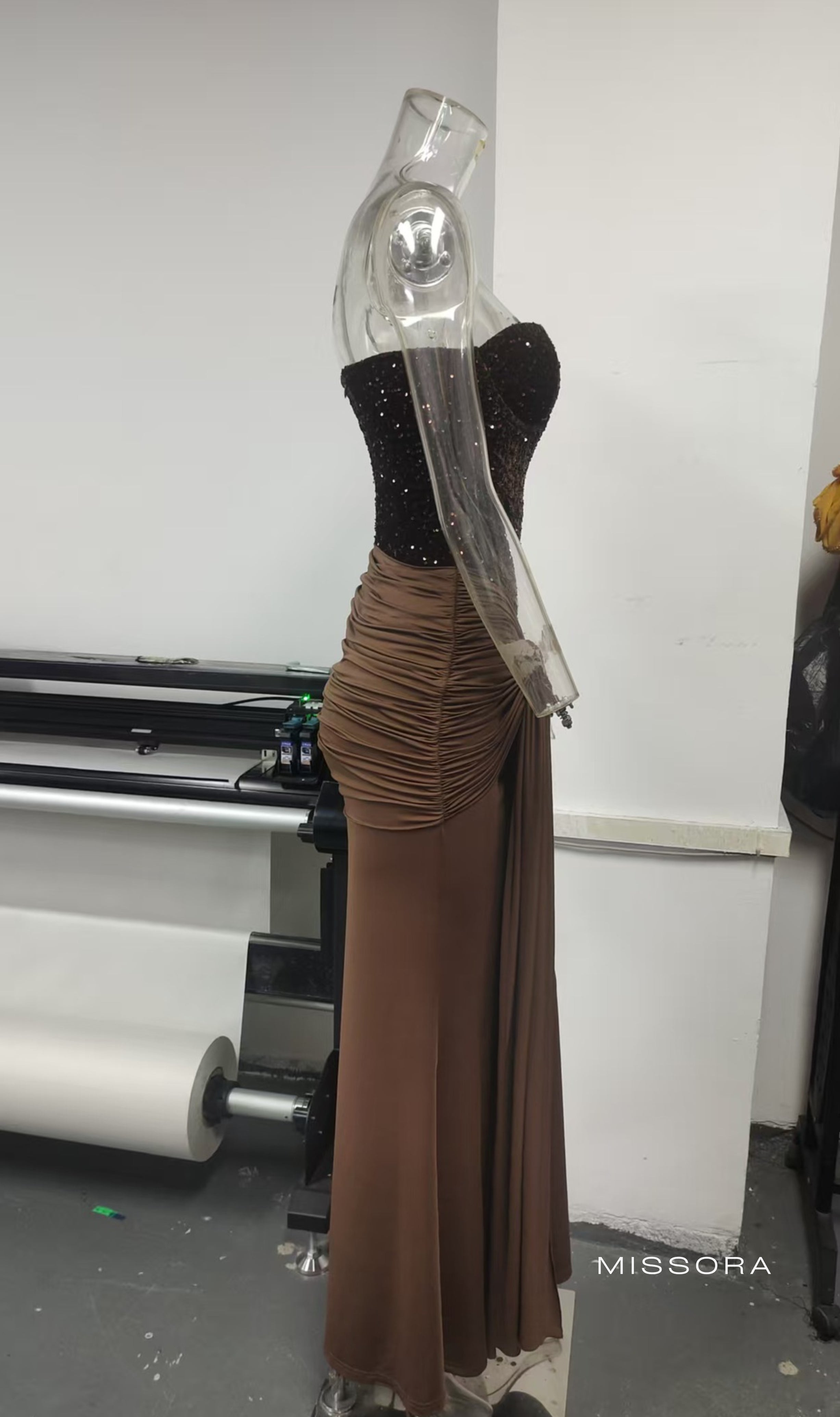 Lielle Balenli Uzun Parti Elbisesi [ASFCIKJY]