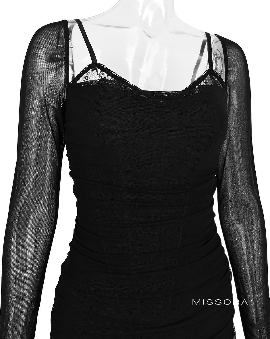 Lyndon Balenli Pileli Elbise [W1D9POK9]