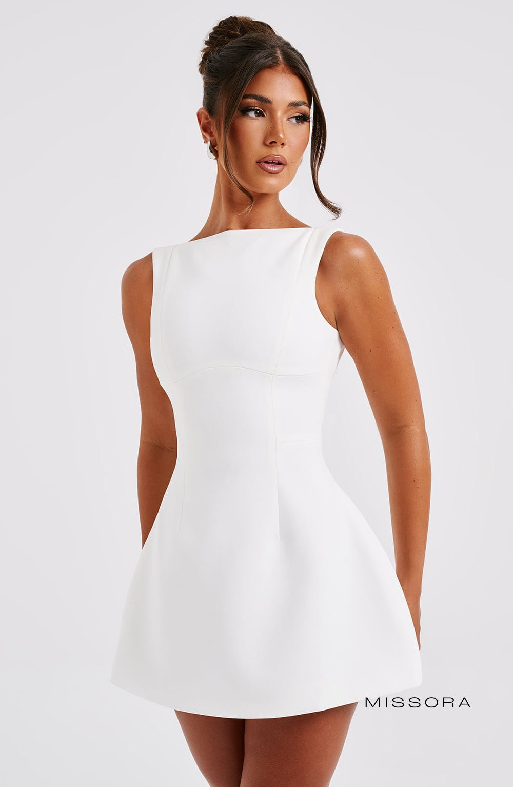 Missora Malaika Voluminous Bubble Mini Dress