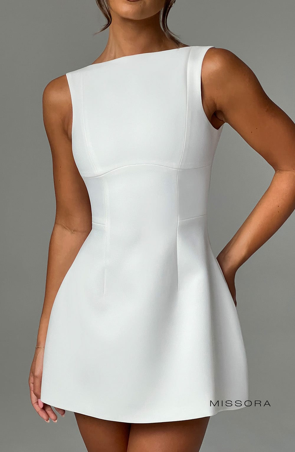 Missora Malaika Voluminous Bubble Mini Dress