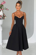 Missora Maliah Structured Corset Midi Dress