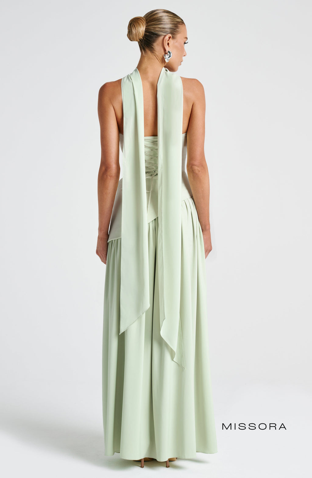 Missora Maliyah Chiffon Slit Maxi Dress