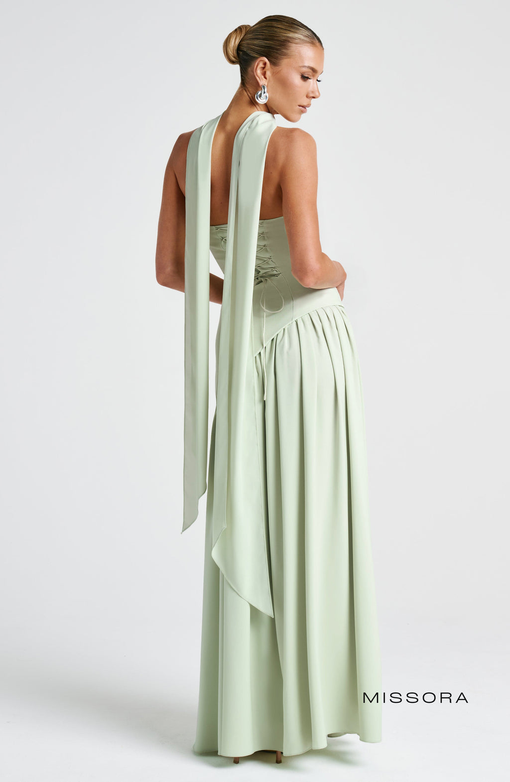 Missora Maliyah Chiffon Slit Maxi Dress