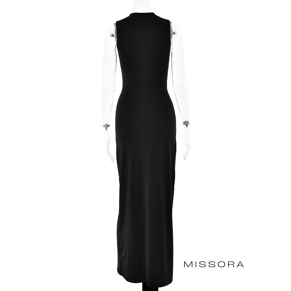 Margaret Büzgülü Maksi Elbise [ASYICBCS]