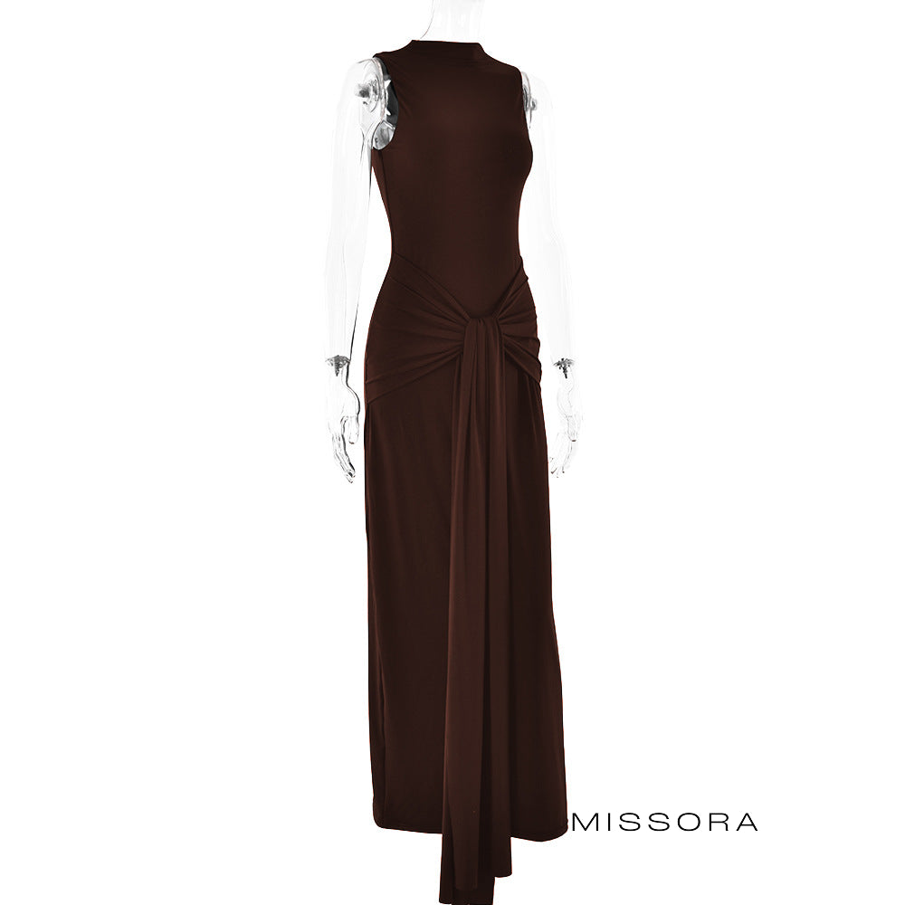 Margaret Büzgülü Maksi Elbise [JHD7ZLDD]