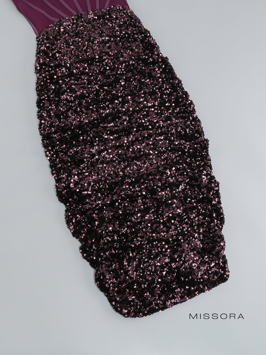 Michaella Straplez Payetli Midi Elbise [OA1BYFXJ]