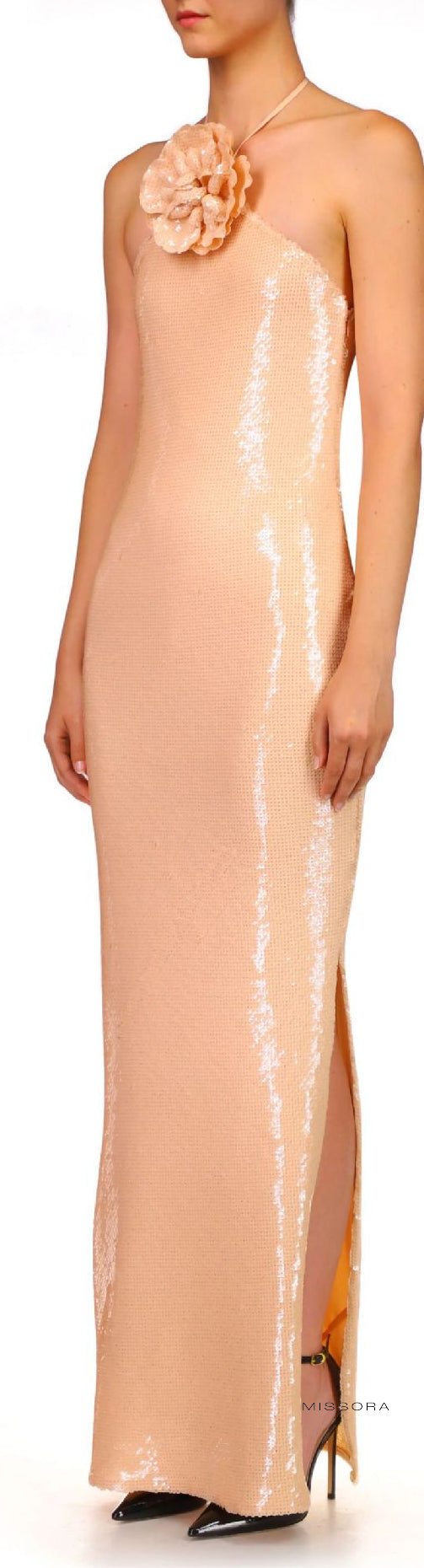 Mirella Halter Detaylı Payetli Elbise [SUHK0JWJ]