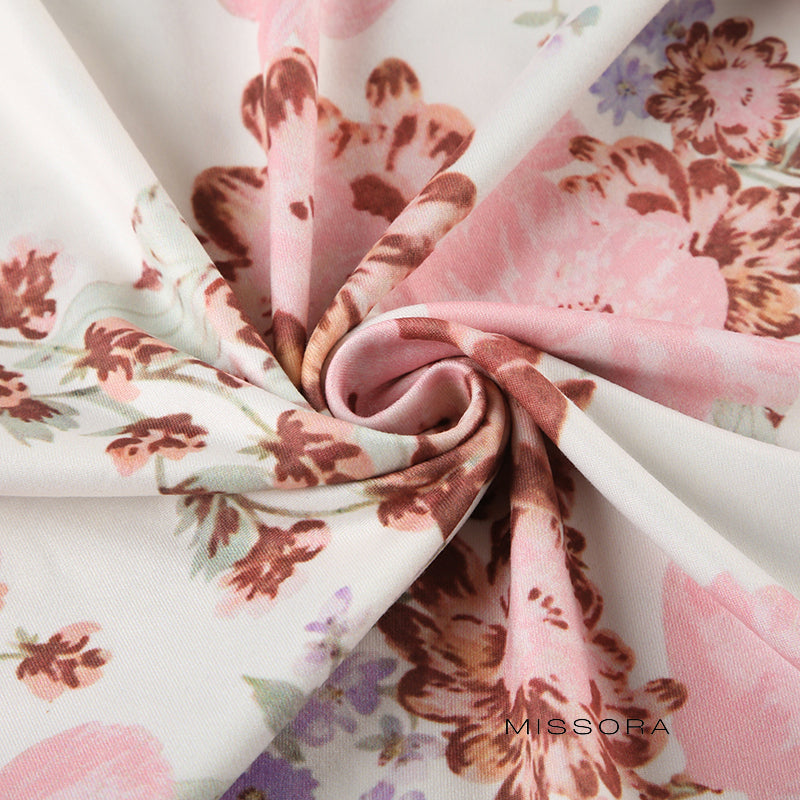 Miroslava Çiçekli Maksi Elbise [1A0XETAM]