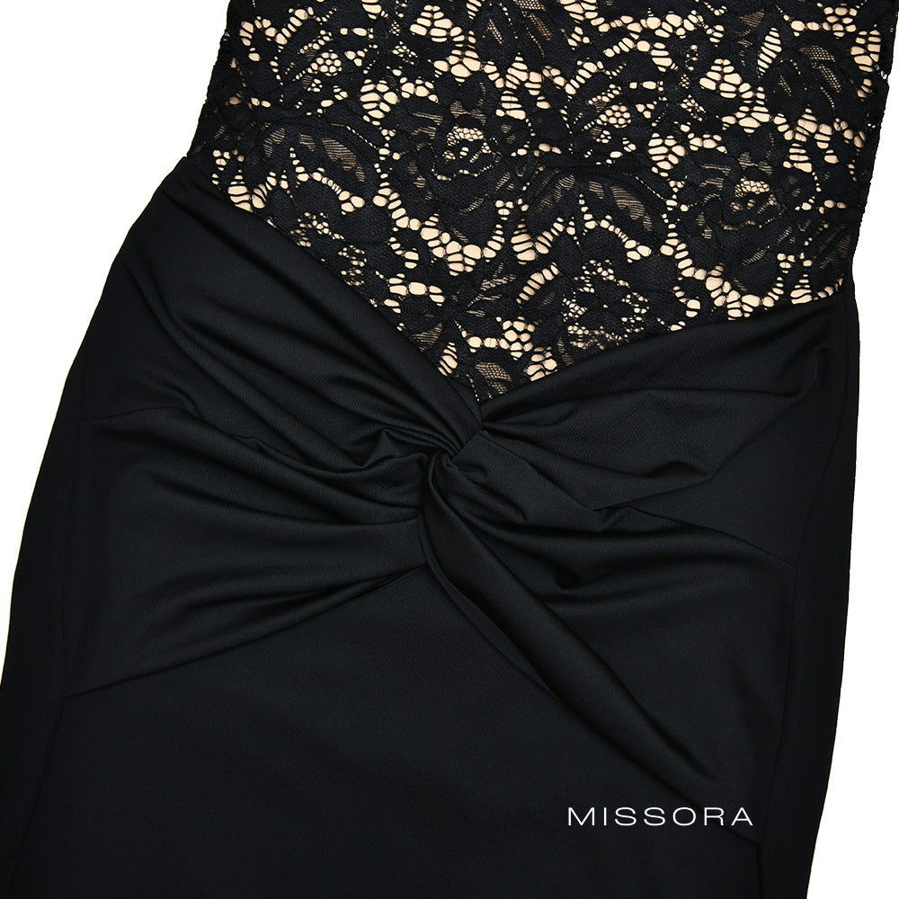 Moxie Halter Büzgülü Balıkçı Elbise [ZZJH0C67]