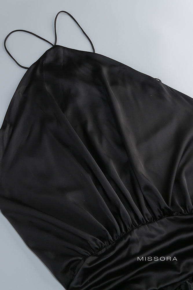 Missora Naiara Halter Firfirli Elbise | S069V-1 | S069V-2 | S069V-3