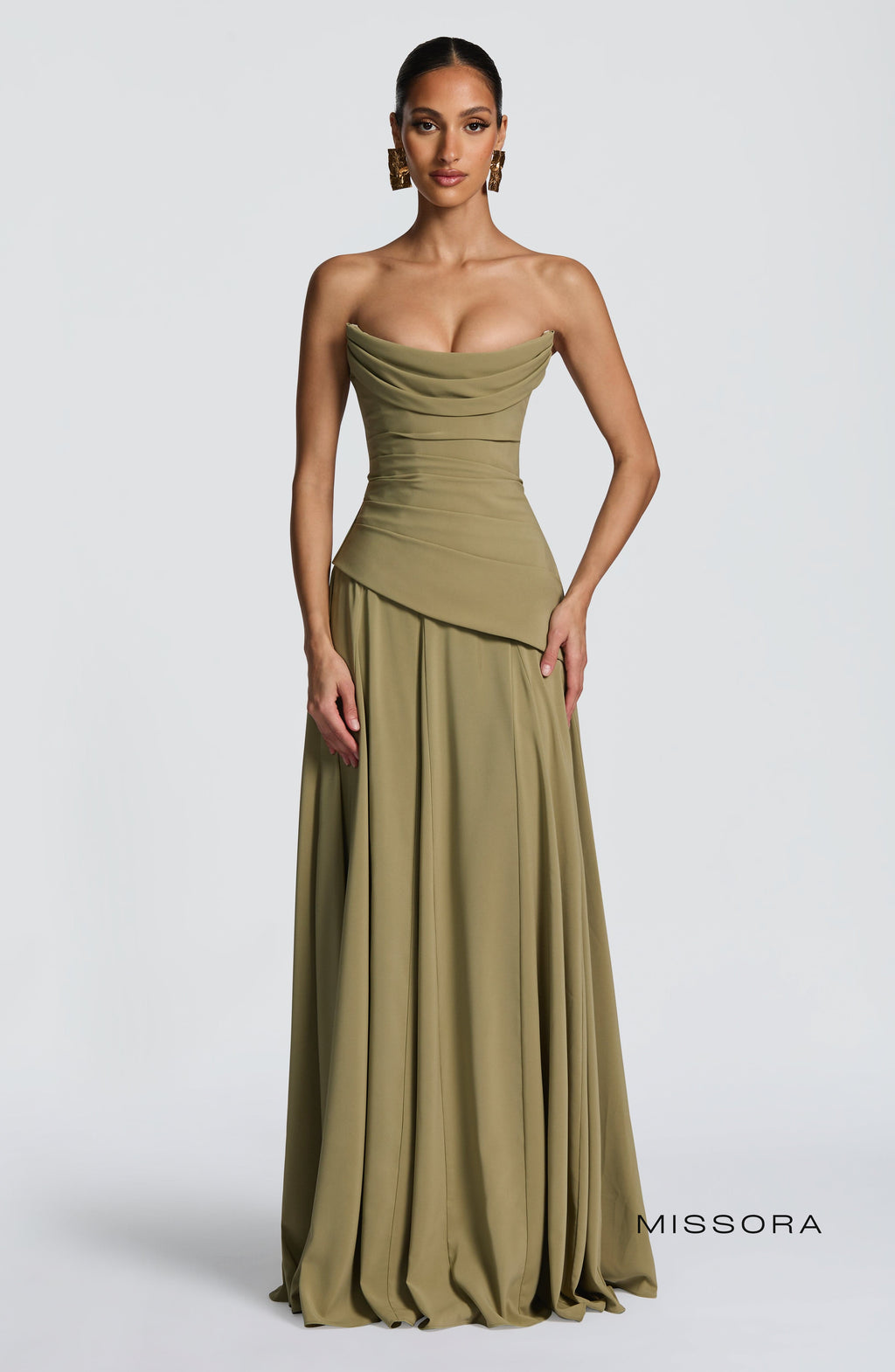 Missora Nallely Corset Maxi Dress