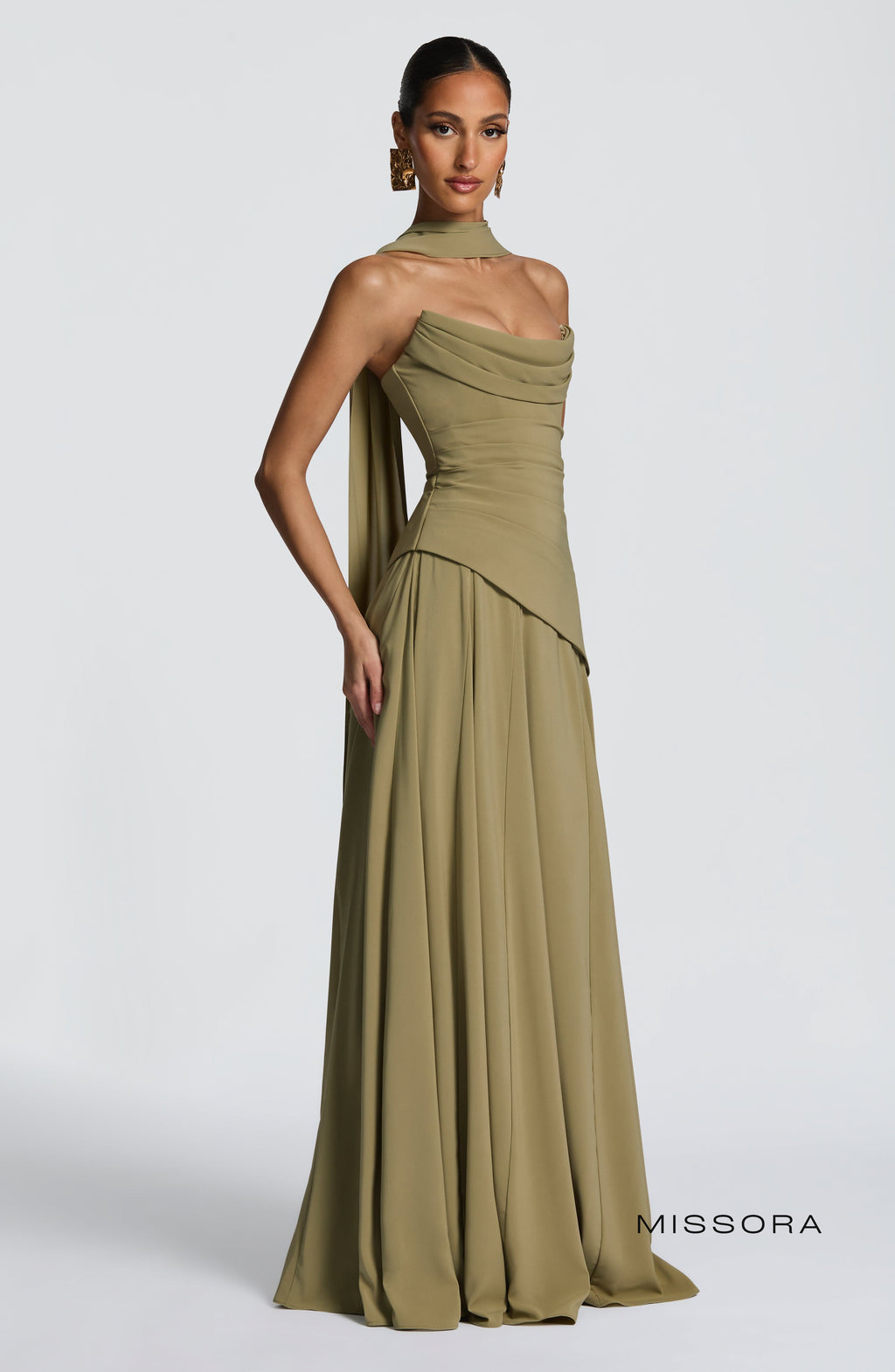 Missora Nallely Corset Maxi Dress
