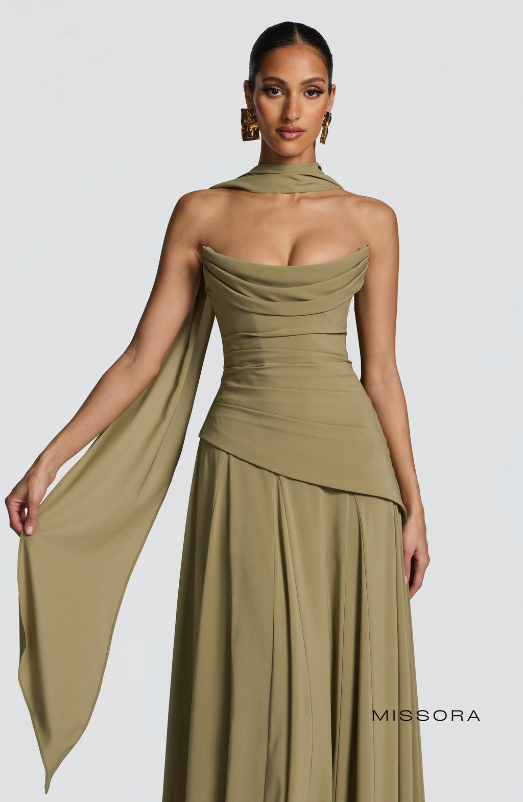 Missora Nallely Corset Maxi Dress