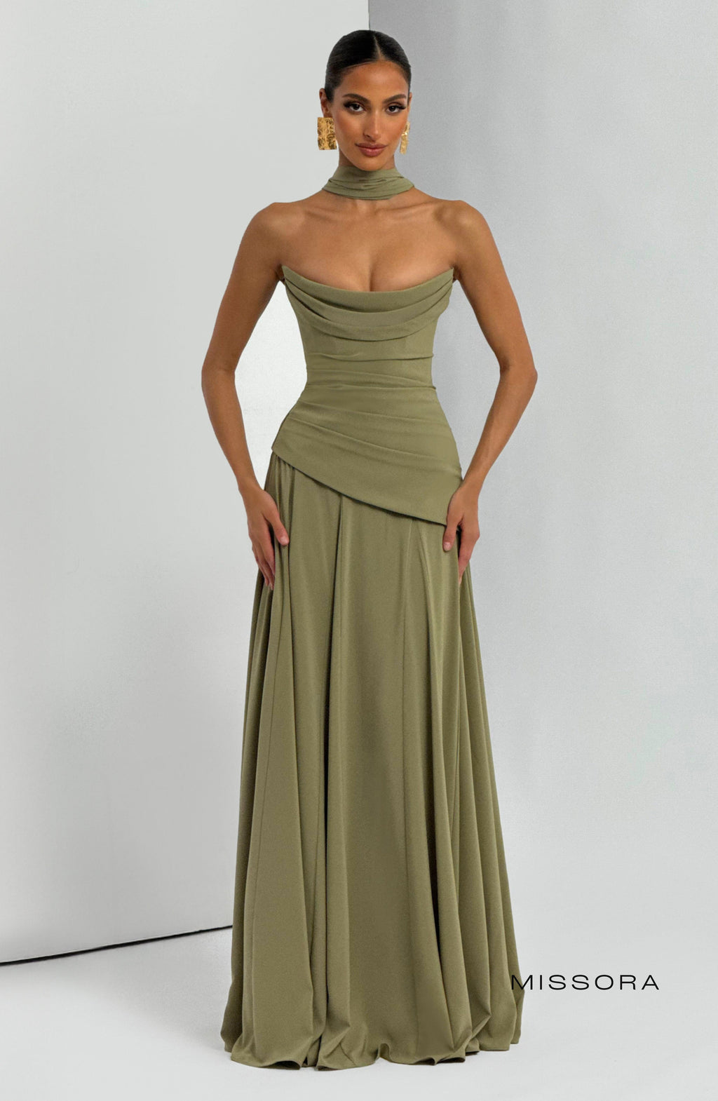 Missora Nallely Corset Maxi Dress