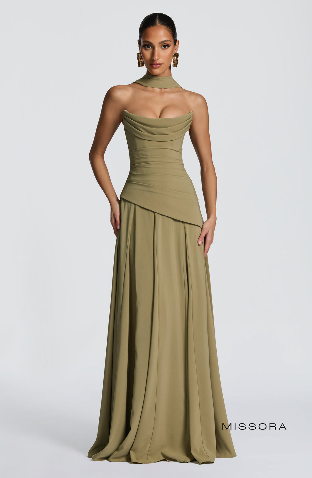 Missora Nallely Corset Maxi Dress