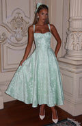 Missora Noelia Corset Lace Midi Dress