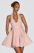 Missora Novalie Sequin Tweed Mini Dress