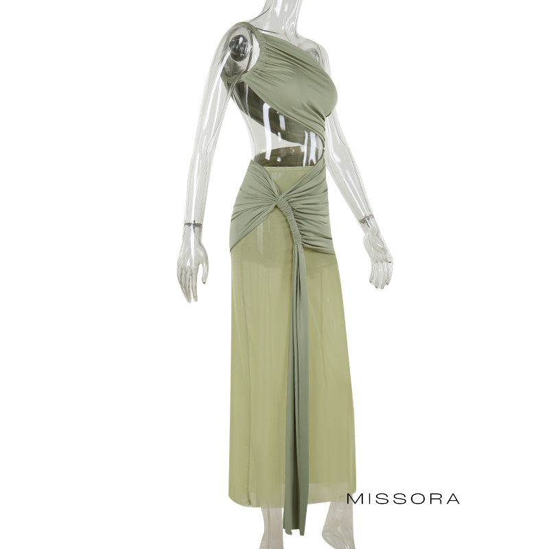 Oluwadarasimi Fransız Zarif Maxi Elbise [RETF4OI9]