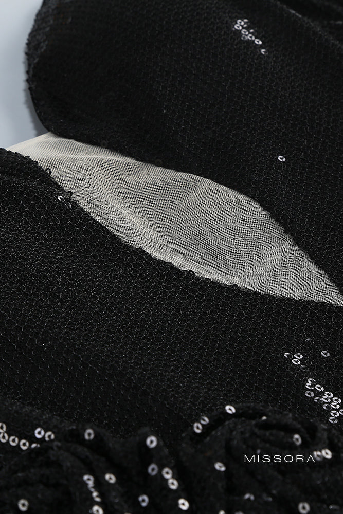 Missora Paislynn Abiye Payet Desenli Elbise | F1404V | F1404V | F1404V