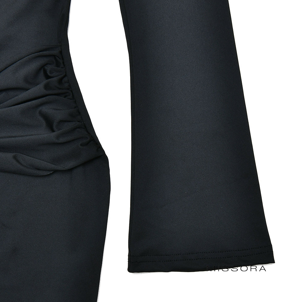 Rayelle Büzgülü Tassel Mini Elbise [2W88L08G]