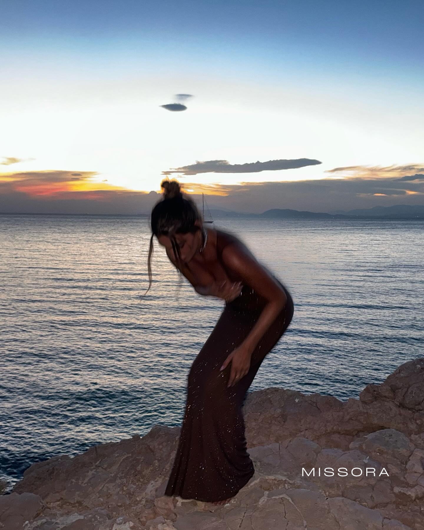 Reeva Sırt Dekolteli Askılı Elbise [V5256F9I]