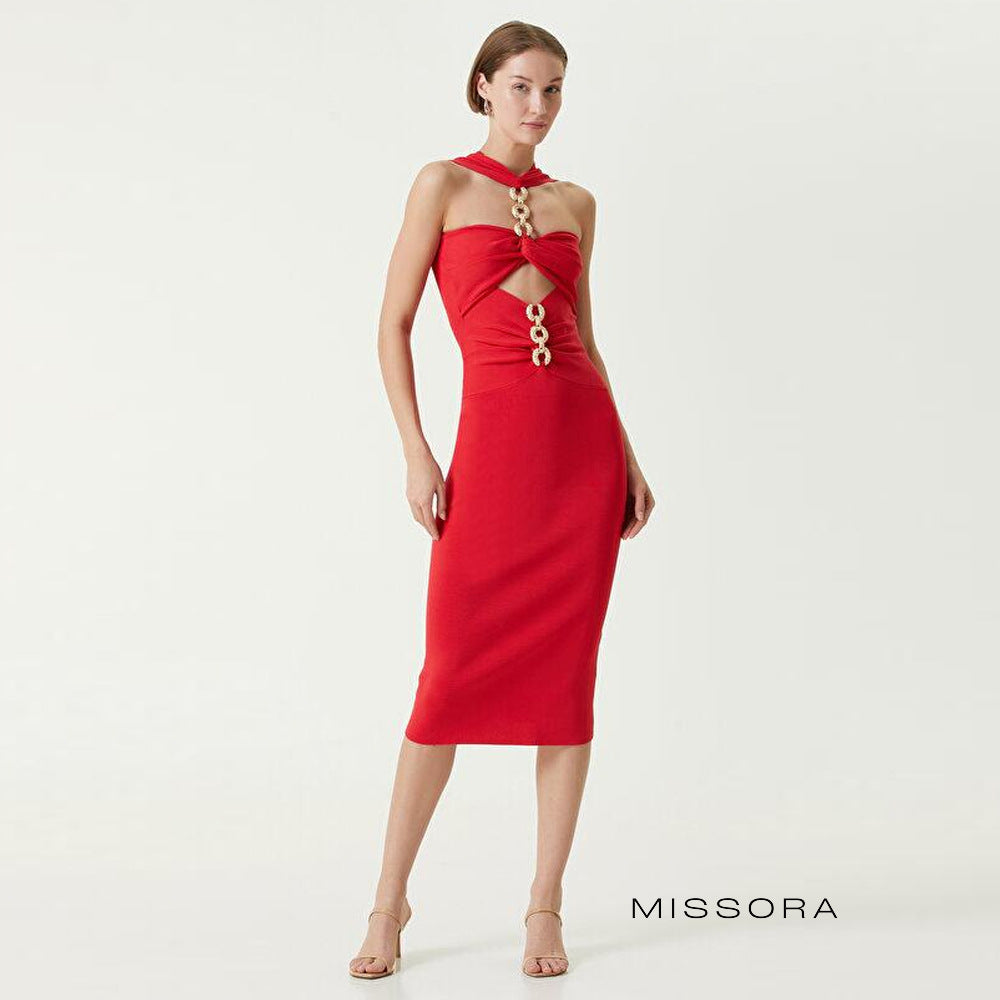 Remi Halter Midi Elbise [809G1Y7U]