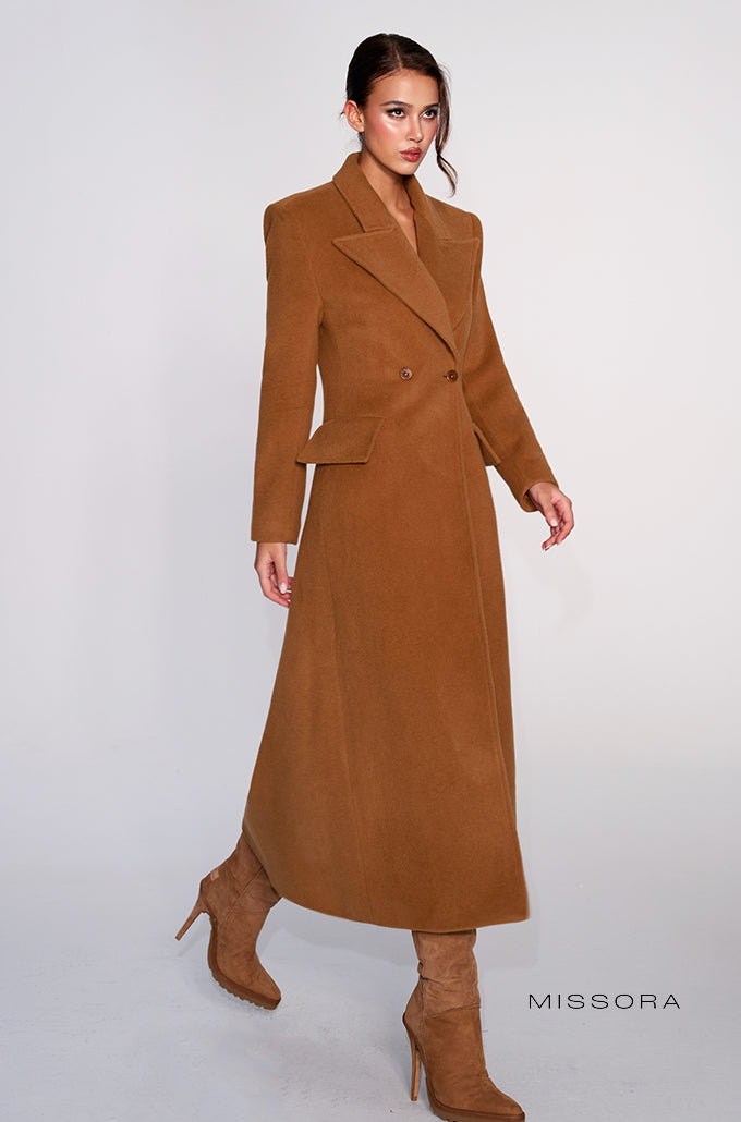 Romy Yün Polo Kaban [V2TOD87B]