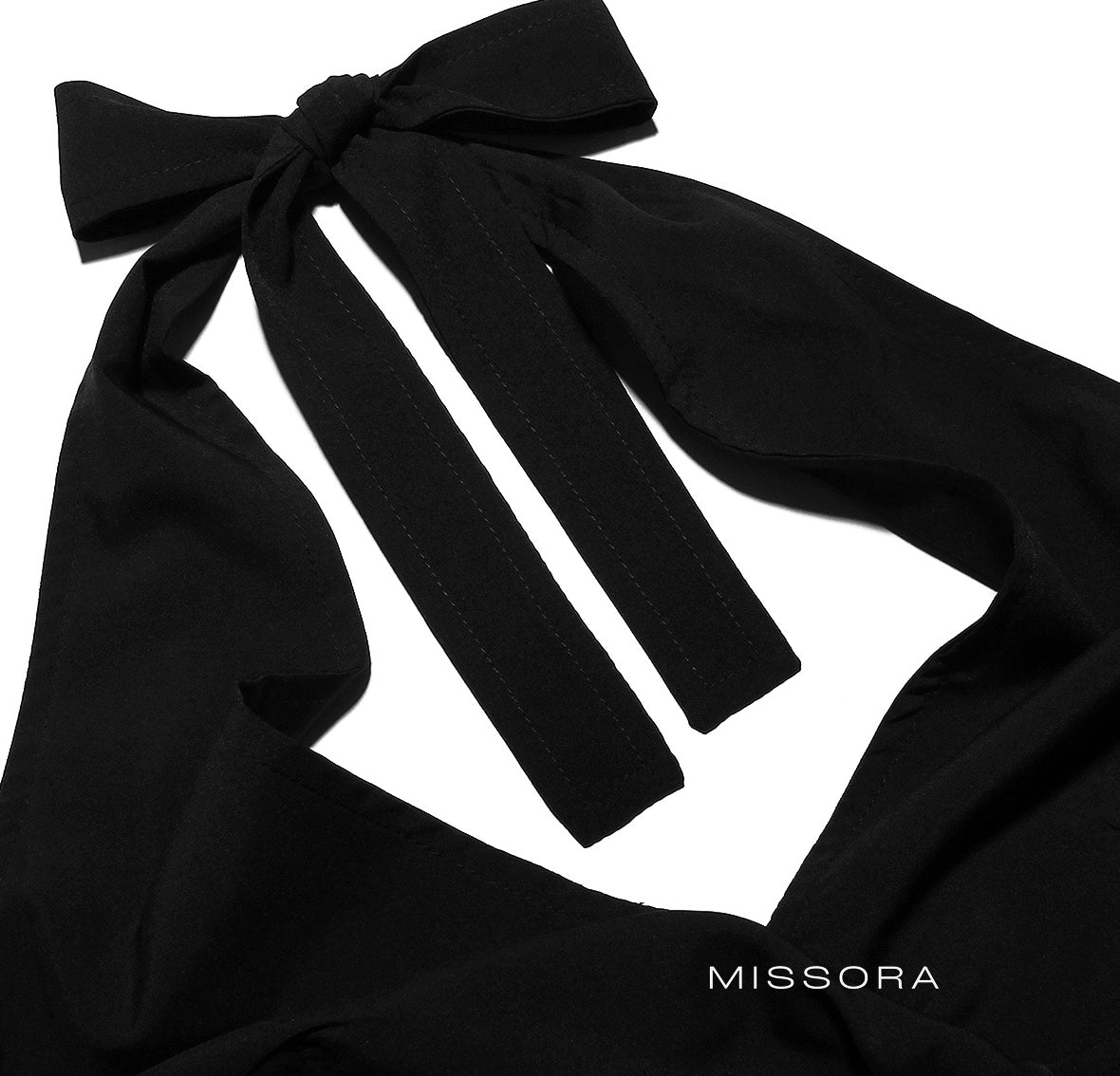 Rozalynn Halter Pli Mini Elbise [VT26IWB3]