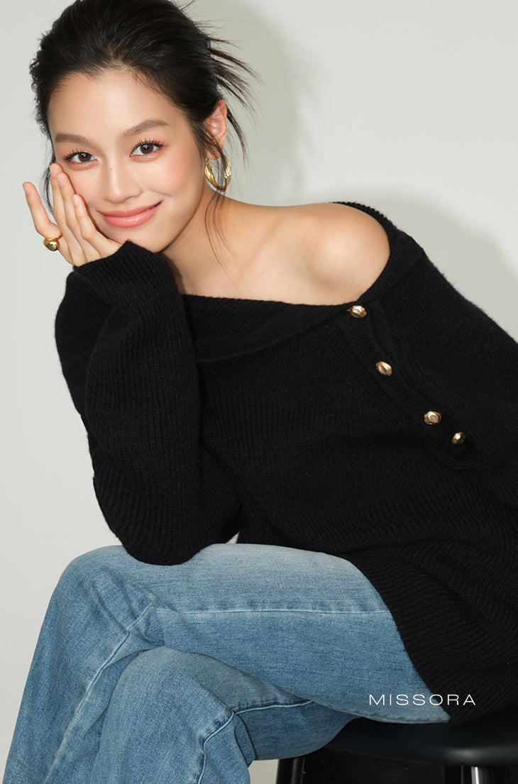 Sariya Örgü Balıkçı Yaka Kazak [G5ZARY1G]