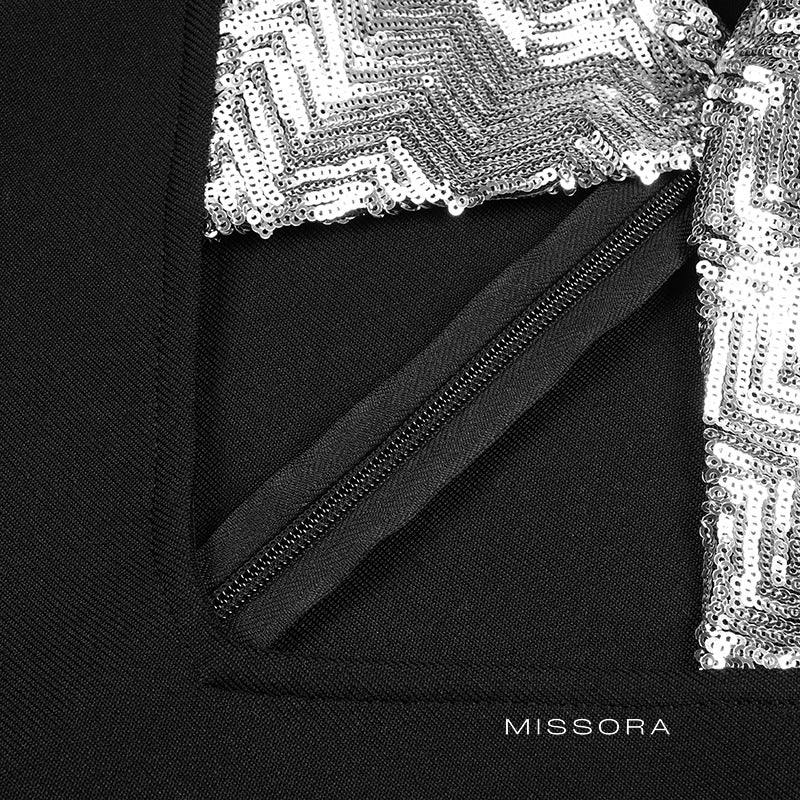 Sephora Halter Payetli Elbise [O8ARW6EA]