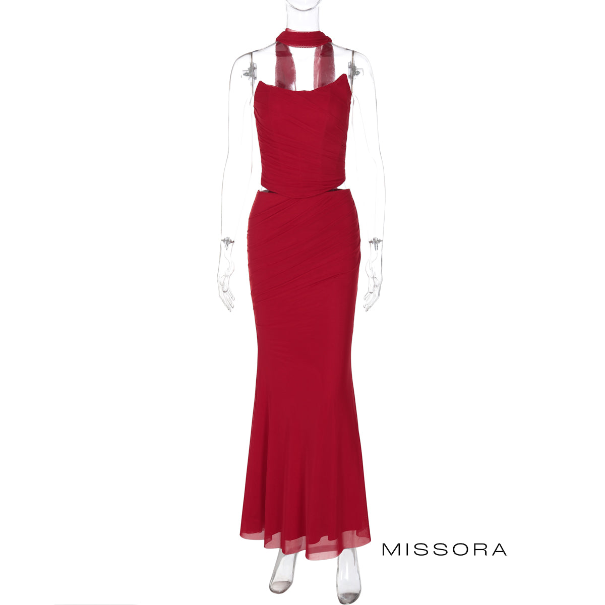 Sima Bordo Korse Maxi Etek Takımı [YUJOGQM7]