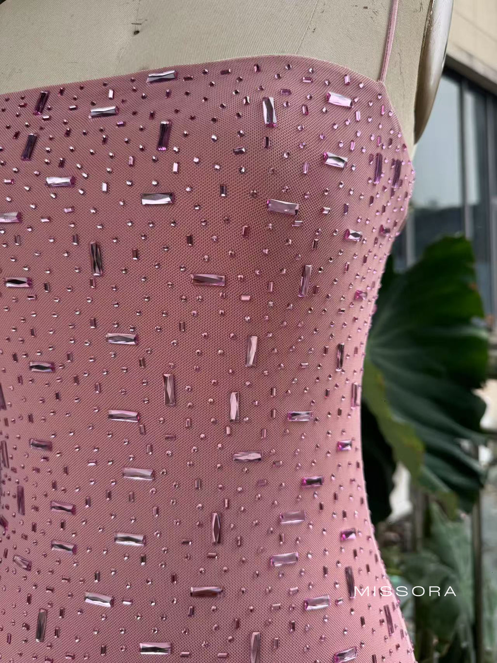 Solange Pırıltılı Straplez Mini Elbise [XS0P49SA]