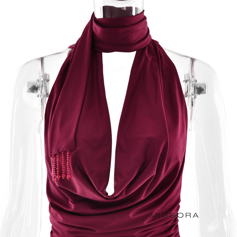 Stacy Halter Mini Etek Takımı [2PC1NGIU]