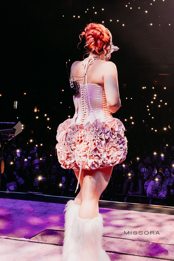 Missora Thalia Halter Mini Korse Elbise | BA1515GDS | BA1515GDS | BA1515GDS