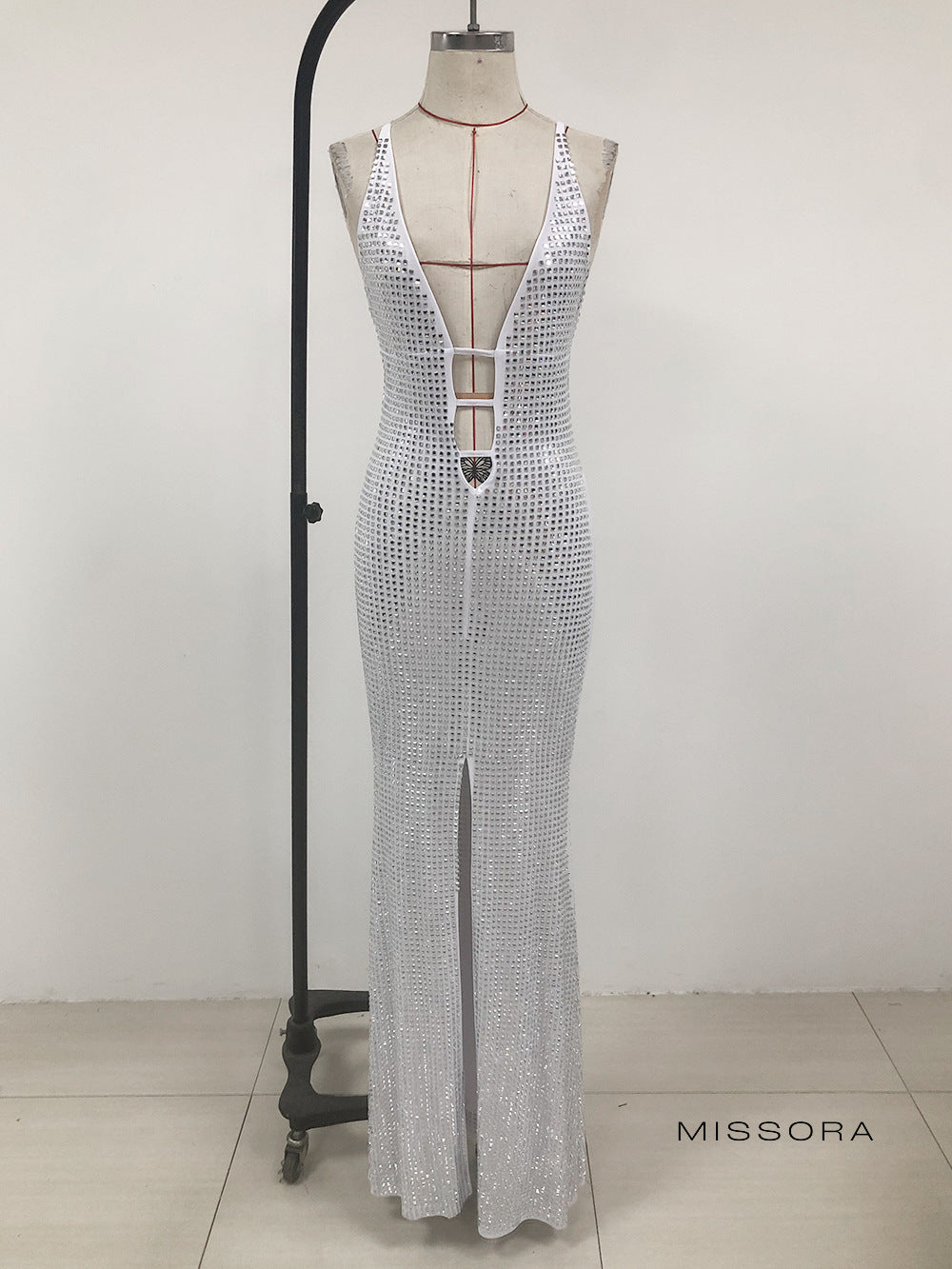 Twila Elmas Detaylı Maxi Elbise [0EFYLF6M]