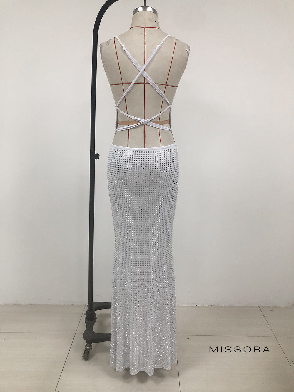 Twila Elmas Detaylı Maxi Elbise [3G0VEK20]