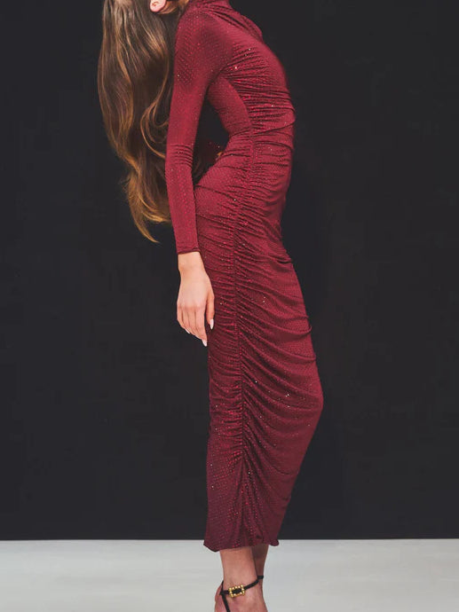 Venice Işıltılı Maxi Elbise [1619V948]