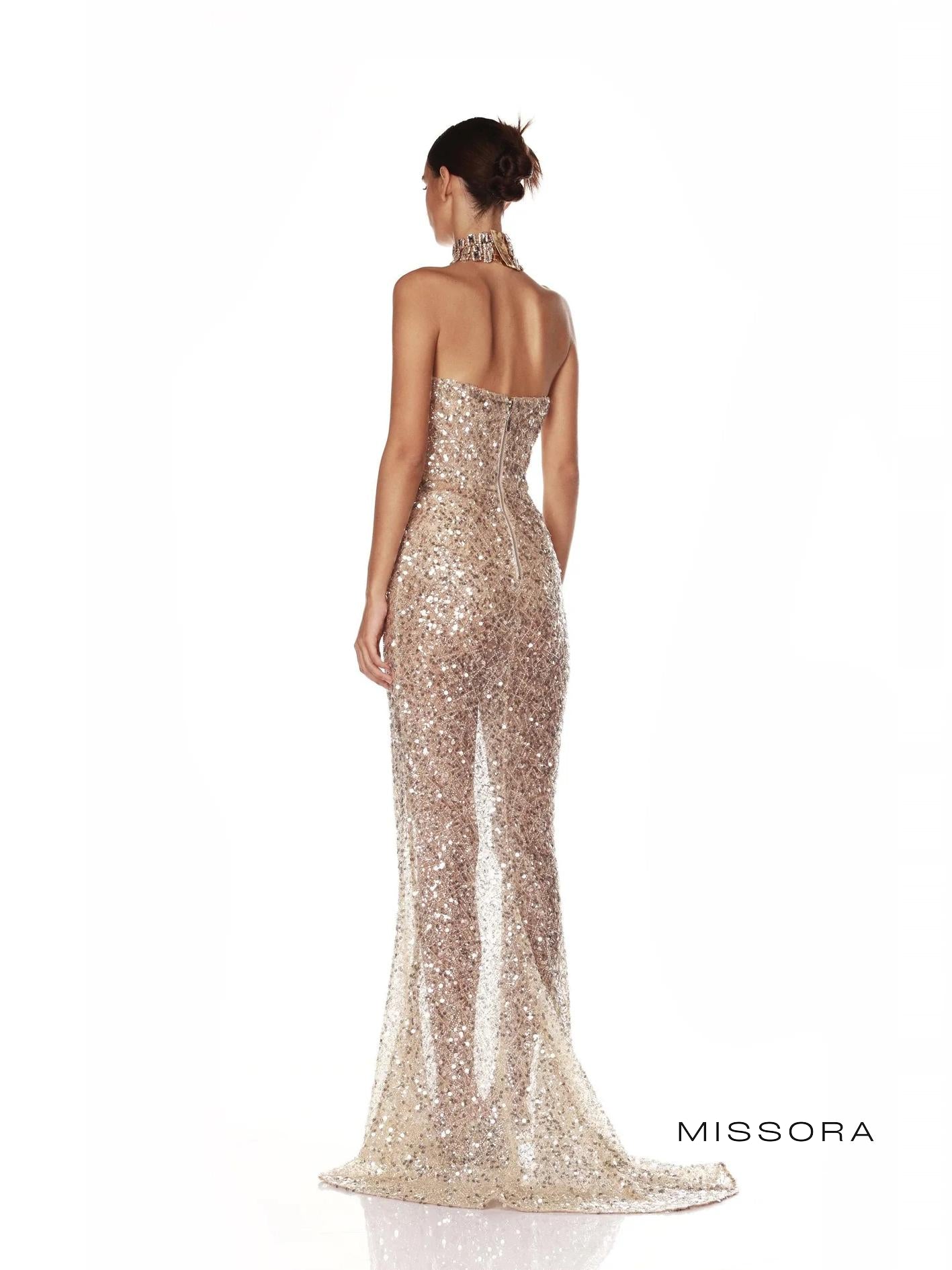 Wesley Askısız Şampanya Balık Elbise [3O3GIA7W]