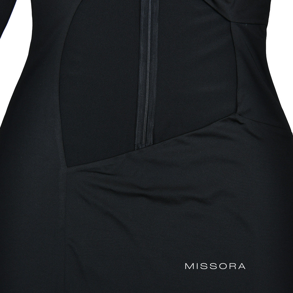 Xareni Dekolteli Uzun Elbise [CXZWE36N]