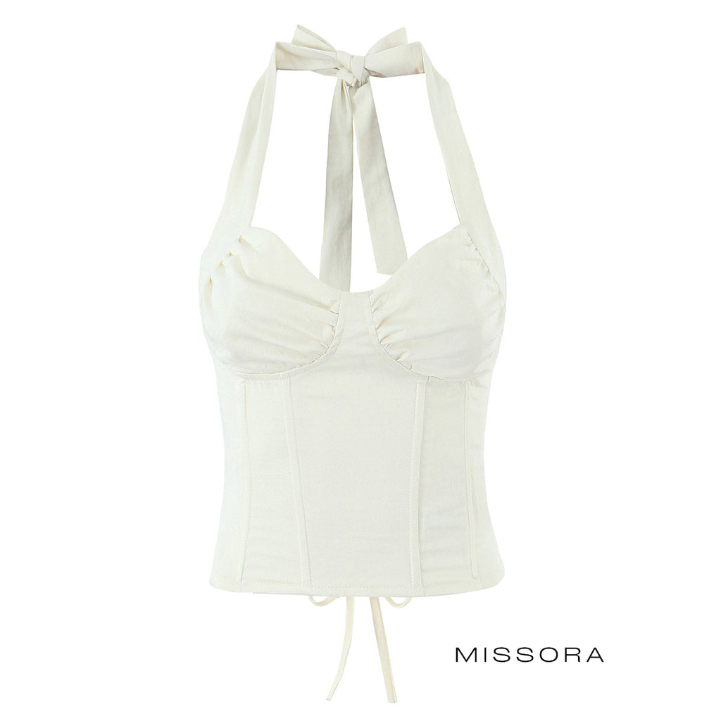 Yvette Balenli Crop Şort Takım [IK3P6V5R]