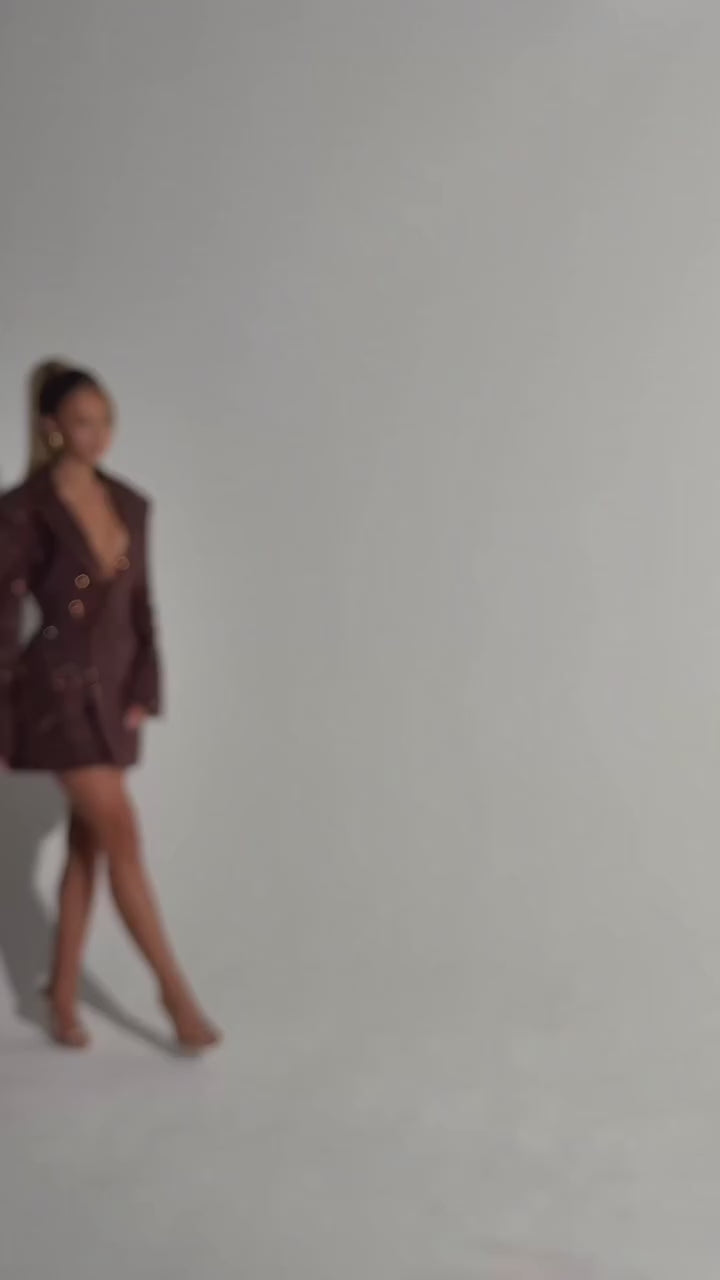 Aminata Embellished Blazer Mini Dress